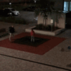 Immer wieder wird das Trampolin am Alemannenplatz nachts genutzt – was die Anwohner um den Schlaf bringt.