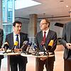 Im baden-württembergischen Landtag geben Männer den Ton an &ndash; hier die Fraktionsvorsitzenden Hans-Ulrich Rülke (FDP), Wolfgang ...
