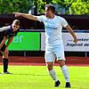 Tor des Tages: Lukas Keßler feiert seinen ersten Saisontreffer, der der SG FC Wehr/Brennet den 1:0-Sieg gegen den FC Wittlingen beschert ...