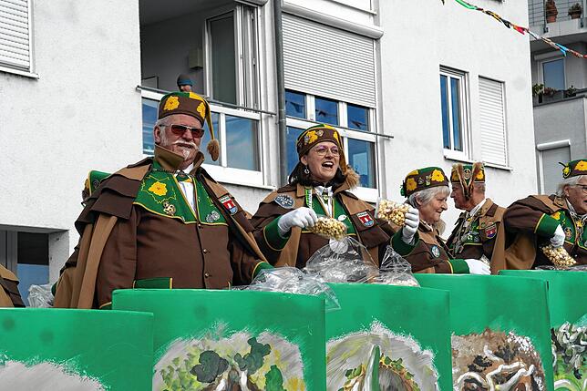 Bild 21: Bilder vom Narrensprung der Narrenzunft Seegockel in Friedrichshafen (1/3)