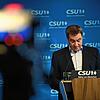 CSU-Chef Markus Söder in München: Er akzeptiere die Entscheidung des CDU-Vorstands für CDU-Chef Armin Laschet als Kanzlerkandidat der Union.