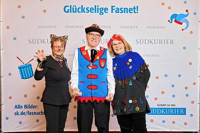 Bild 11: Fasnacht im Konzil: Narren strahlen vor der SÜDKURIER-VIP-Wand – die besten Bilder