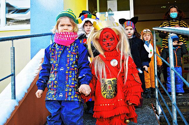 Bild 16: Hier gibt es Eindrücke vom Schmotzigen Donnerstag in den Überlinger Kindergärten
