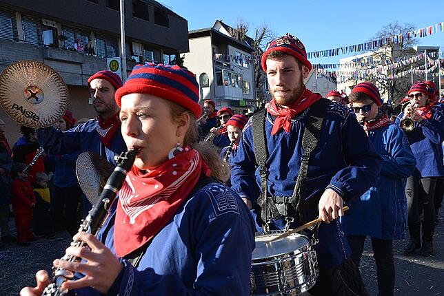 Bild 40: Bilder vom Narrentreffen der Urviecher-Zunft Bad Dürrheim: Großer Festumzug (3)