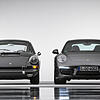 Mythos Porsche 911: Seit seiner Präsentation 1963 entwickelt der Sportwagenbauer den Elfer bis heute stetig weiter. Im Bild links ein ...