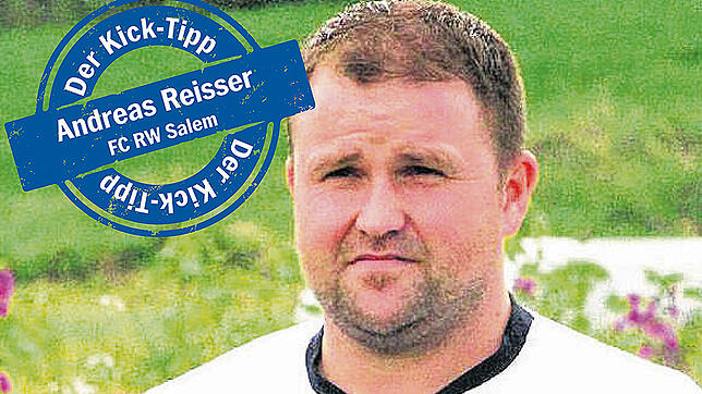 Andreas Reisser, Trainer des FC Rot-Weiß Salem.