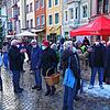 Auf dem Villinger Marktplatz lud eine aus verschiedenen Organisationen formierte Initiative zu einer Informationsveranstaltung, um damit ...
