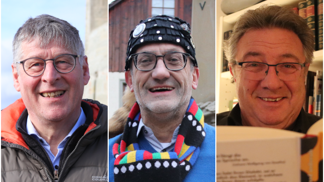 Was ist typisch Überlingen? Drei Experten erzählen: Stadtarchivar Walter Liehner, Hänselevater Uwe Wolfensperger und Mundart-Experte ...