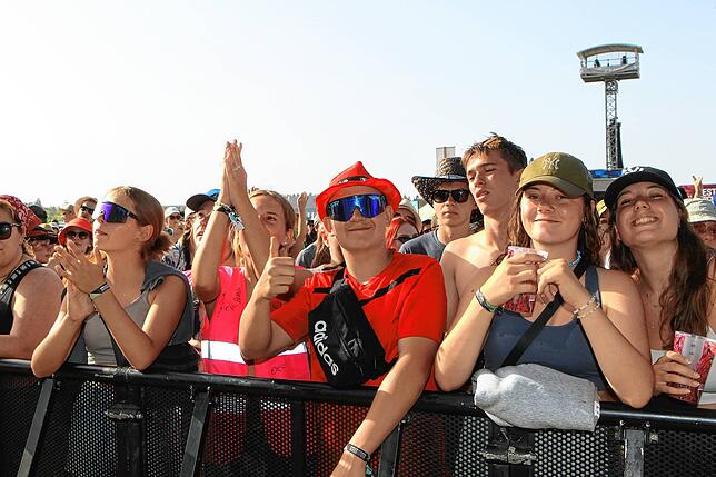 Bild 32: Bilder vom Soutside 2022: So feierten die Fans am Samstag auf den Konzerten