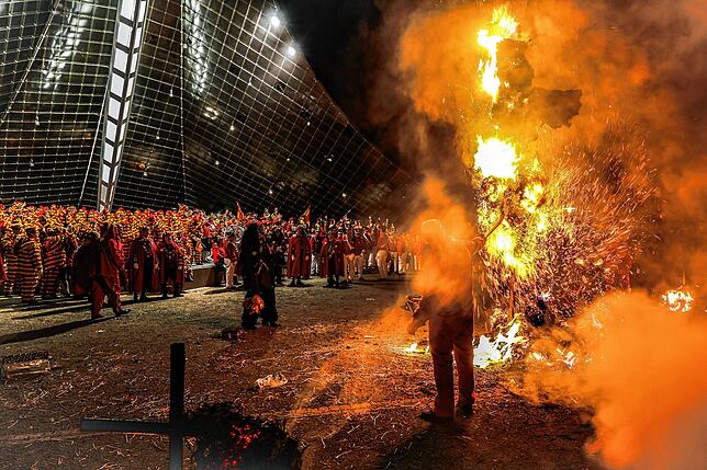Bild 5: Fastnachtsverbrennung in Radolfzell: Die schönsten Bilder vom traditionellen Spektakel