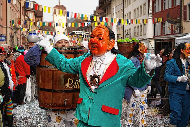 Bild 17: Narren, Kostüme und Stimmung: Die Highlights des Narrentreffens in Waldshut in Bildern