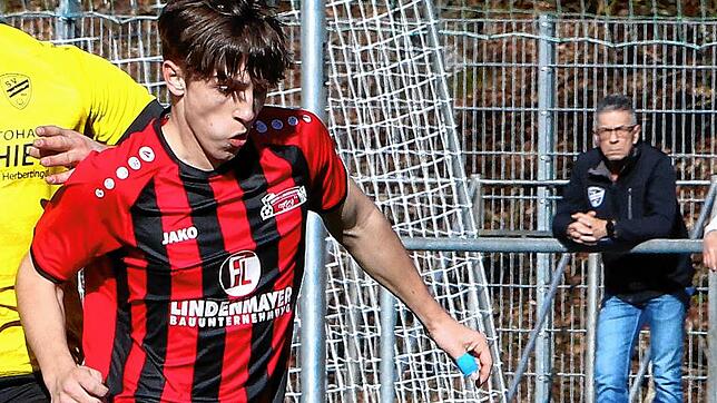 David Büttner erzielte das einzige Tor der Partie, die der FC Bodman-Ludwigshafen 1:0 gewann.