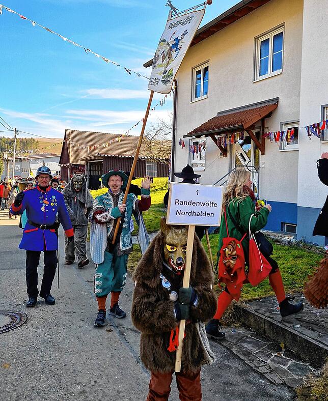 Bild 17: Alle Bilder vom Fastnachtsumzug 2025 in Blumberg-Nordhalden