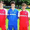 Trio mit Zukunft: Ein Trio aus dem Bezirk Hochrhein mit (von links) dem Tiengener Noah Wagner, dem Jestetter Pascal Bleise und dem ...