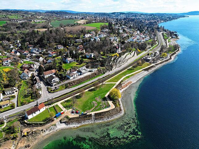 Der Uferpark: Der Veranstaltungsbereich bietet bis zu 4000 Gästen Platz. (Archivbild)