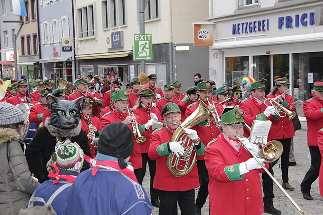 Bild 34: Bilder vom Umzug der Katzenmusik am Montagmorgen