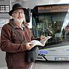 Nahverkehrsexperte Roland Schlatter freut sich, dass der neue Singener Busbahnhof zu einer erheblichen Aufwertung des Singener ÖPNV ...