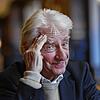 Der Schweizer Kabarettist Emil Steinberger bei einem Fototermin im Restaurant &bdquo;Kunsthalle&ldquo; in Felben-Wellhausen/Schweiz, ...