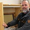Unspektakulärer geht es kaum: die Babyklappe, initiiert von Joachim Spitz, befindet sich im Getränkeabstellraum im Franziskusheim. Bild: ...