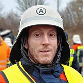 Thomas Schnell, Brandmeister bei der Freiwilligen Feuerwehr Überlingen, leitete den Einsatz.