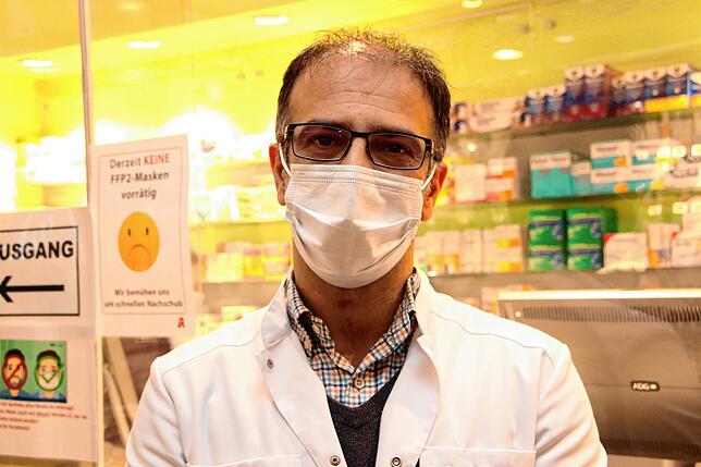 Dr. Behvar Chamasmani, Inhaber Bergsee-Apotheke.