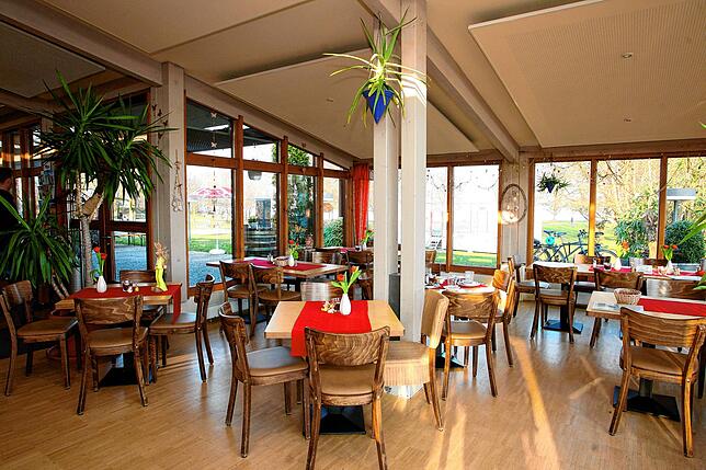Im Restaurant Hörnle herrscht derzeit gähnende Leere. Hier ein Archivbild.