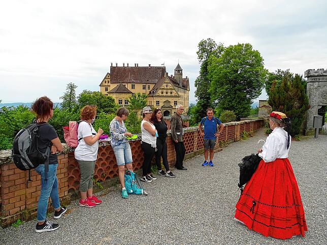 Das Schloss darf natürlich beim Rundgang nicht fehlen.