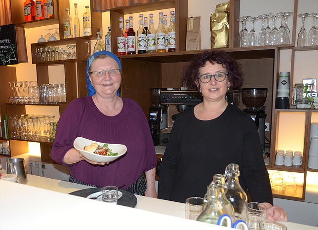 Waren viele Jahre ein Team und haben einiges ausprobiert: Ulrike Groß und Brigida Coppola-Bäder.