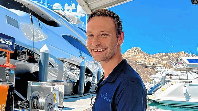 Marco Raabe fungiert in Mexiko als Teilhaber einer kleinen Firma, die sich um Yachten kümmert.
