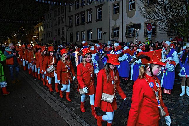 Bild 11: Villinger Fasnet wird mit Feuerwerk am Bickentor begrüßt