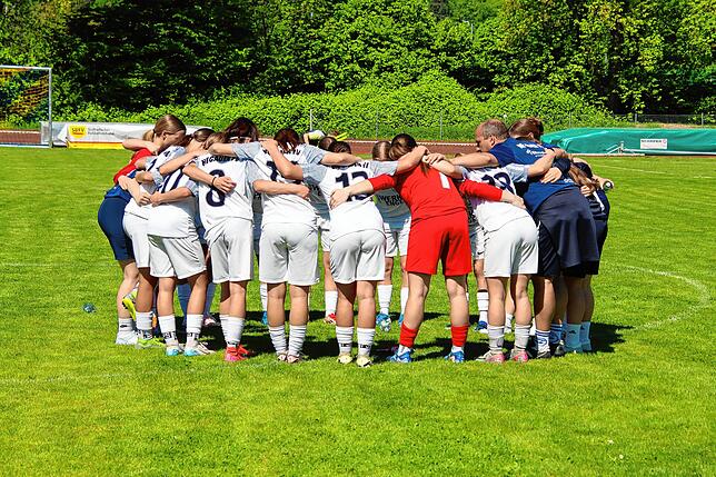 Bild 14: Jubel bei den C-Juniorinnen des Hegauer FV! Unsere Bilder vom Verbandspokal-Finale
