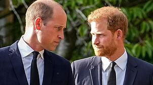 Als Teenager hatten Prinz William (links) und Prinz Harry zusammen mit „Rambo“ gemeinsame Tage in Frankreich verbracht.