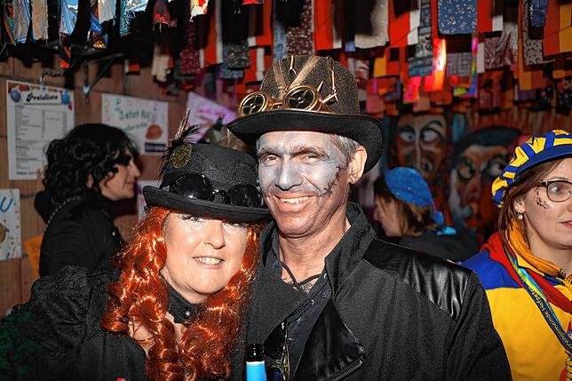Bild 13: Hier gibt es die besten Bilder vom Fasnachtssamstag in Konstanz 2024 (Teil 1)