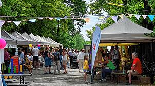 Der Markt der Möglichkeiten lockt am 15. Mai in Singens Süden. Foto: Mirja Zahirovic