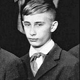 Wladimir Putin als Jugendlicher.