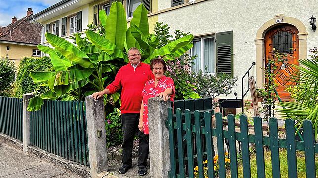 Hans-Joachim Wilde und seine Frau Silvia wohnen seit den 1990er-Jahren im Sierenmoos. Sie lieben ihr Häuschen, aber der Erbbauzins ist ...