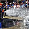 Wasser marsch! Im vergangenen Jahr probte die Feuerwehr Uhldingen-Mühlhofen, hier die Jugendfeuerwehr, in Mühlhofen. Am bevorstehenden ...