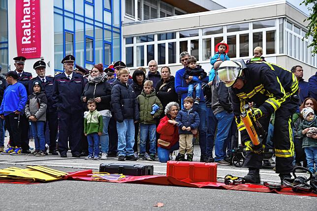 Bild 5: Bilder von der Hauptprobe der Feuerwehr St. Georgen