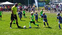 Fußball ist Trumpf beim Sport- und Familienwochenende des SV Frohnstetten. Vor allem die jüngsten Kicker des Vereins freuen sich, auch ...