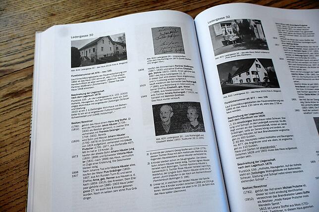 Heinrich und Amalia Grotheer lebten in der Ledergasse 30 in Bohlingen, wie aus der Häuerchronik des Dorfes ersichtlich wird.
