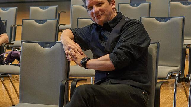 Kulturamtsleiter Frank Johannes Wölfl 2020 in der Stadthalle.