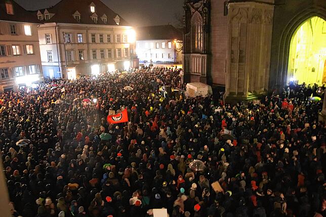 Bild 17: Konstanz - Demo gegen rechts am 24.01 - Der Protest in Bildern