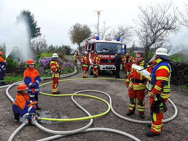 Bild 3: Herbstübung der Freiwilligen Feuerwehr Bermatingen – hier gibt es die Bilder!