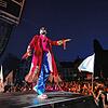 Jared Leto von Thirty Seconds to Mars im vergangenen Sommer auf der Bühne im Schlossgarten in Salem.