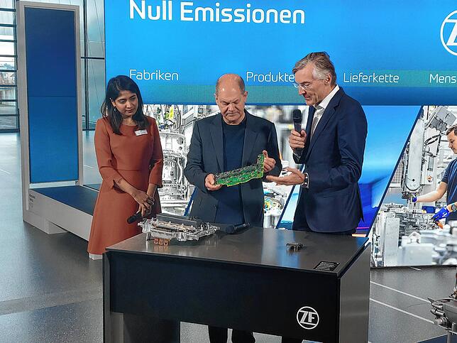 Bild 6: Live-Ticker zum Besuch von Kanzler Olaf Scholz