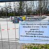 Zwangsverwaist: Der Skateplatz im Herzenareal wurde von der Stadt mit einem Zaun abgesperrt. Bild: Gerald Jarausch