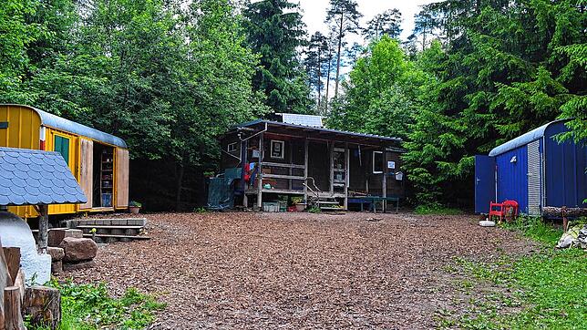 So kann ein Naturkindergarten aussehen. Die Aufnahme stammt vom Naturkindergarten &bdquo;Zauberwald&ldquo; zwischen Königsfeld und ...