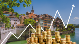 Schön ist es in Laufenburg. Hier zu wohnen ist aber vergleichsweise teuer.