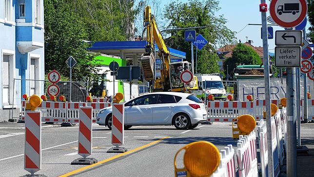 Die Friedrichstraße in Rheinfelden ist derzeit dicht. Das Regierungspräsidium Freiburg lässt dort den alten Durchlass über den ...