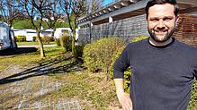Claudius Wirth ist Geschäftsführer und Mitinhaber des Camping-Hotel Wirthshof in Markdorf. Er sagt, die Buchungen für 2025 liegen sogar ...